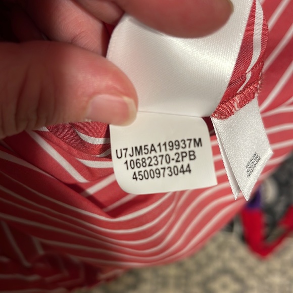 Anne Klein Button Down 3/4” Bell Sleeve Shirt - Picture 9 of 11